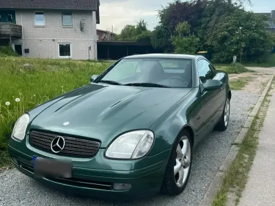 Gebraucht Mercedes SLK230 193 PS (141 kW) 1998 Grün Cabrio