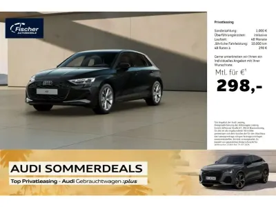 Gebraucht Audi A3 Sport 204 PS (150 kW) 2025 Mythosschwarz metallic Limousine