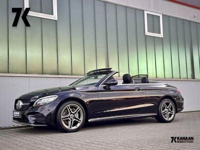 Gebraucht Mercedes C180 AMG line 156 PS (114 kW) 2019 Schwarz Cabrio