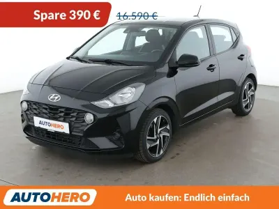 Gebraucht Hyundai i10 Trend 84 PS (61 kW) 2022 Phantom black Kleinwagen