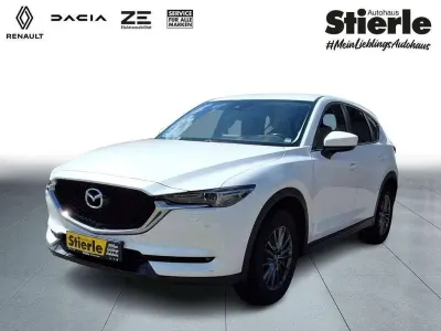 Gebraucht Mazda CX-5 Exclusive-Line 165 PS (121 kW) 2018 Weiß SUV