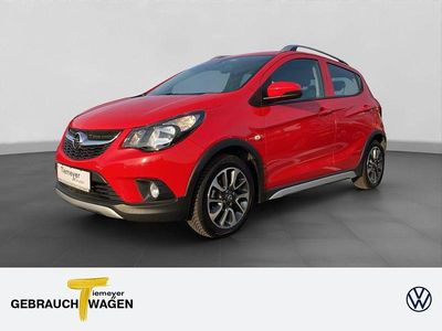 Lava rot Gebraucht 2017 Opel Karl Rocks Kleinwagen | 10.760 € (Etwas zu teuer)