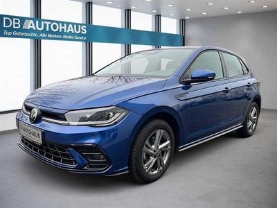 Blau Gebraucht 2023 VW Polo R-line Kleinwagen | 21.340 € (Fairer Preis)