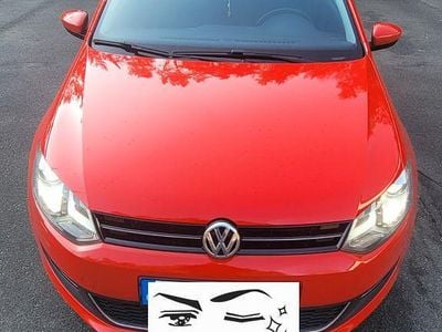Usata VW Polo Highline 105 CV (77 kW) 2012 Rosso Utilitaria