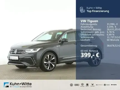 Brugt VW Tiguan R-line 150 HK (110 kW) 2024 Grå SUV