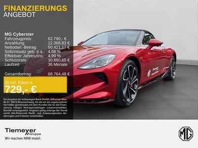 Gebraucht MG Cyberster 375 kW (510 PS) 2025 Rot Cabrio