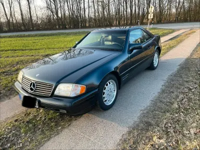 Gebraucht Mercedes SL280 193 PS (141 kW) 1995 Schwarz Cabrio