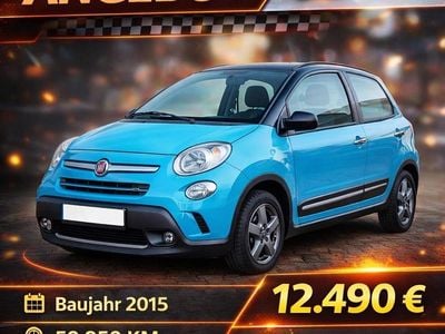 Gebraucht Fiat 500L 120 PS (88 kW) 2015 Blau Van / Kleinbus