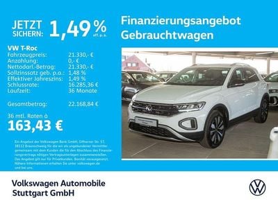 Gebraucht VW T-Roc Life 116 PS (85 kW) 2025 Pure white SUV