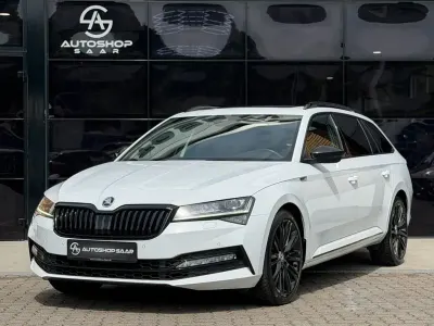 Gebraucht Skoda Superb SportLine 272 PS (200 kW) 2020 Weiß Kombi