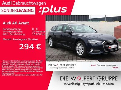 Second-hand Audi A6 Sport 265 CP (194 kW) 2022 Albastru Break