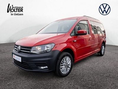 Gebraucht VW Caddy Maxi Trendline 131 PS (96 kW) 2020 Rot Van / Kleinbus