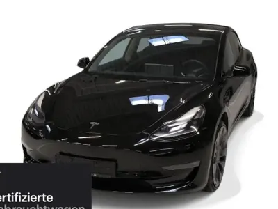 Occasion Tesla Model 3 Performance 377 kW (513 PK) 2022 Zwart Sedan