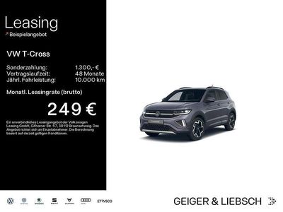 Nuova VW T-Cross R-line 116 CV (85 kW) 2026 Grigio SUV