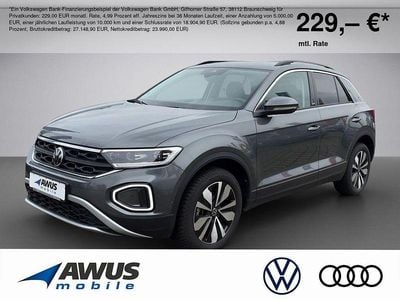 Grau / indiumgrau (metallic) Gebraucht 2024 VW T-Roc Move SUV | 28.990 € (Fairer Preis)