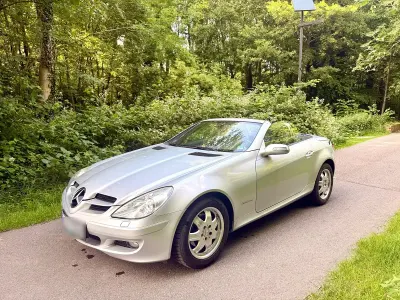 Gebraucht Mercedes SLK200 163 PS (119 kW) 2006 Silber Cabrio
