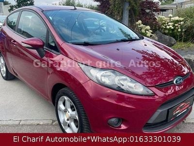 Gebraucht Ford Fiesta Trend 82 PS (60 kW) 2008 Rot Kleinwagen