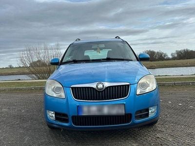 Gebraucht Skoda Roomster 80 PS (58 kW) 2006 Blau Van / Kleinbus