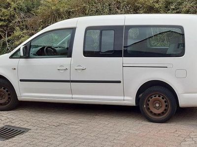 Gebraucht VW Caddy Maxi 105 PS (77 kW) 2009 Weiß Van / Kleinbus