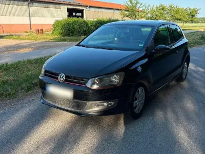 Gebraucht VW Polo Style 69 PS (50 kW) 2011 Schwarz Kleinwagen