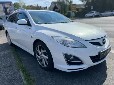Gebraucht Mazda 6 Sports-Line 179 PS (131 kW) 2010 Weiß Kombi