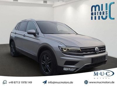 Silber Gebraucht 2017 VW Tiguan Highline SUV | 22.490 € (Superpreis)