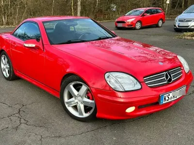 Gebraucht Mercedes SLK200 163 PS (119 kW) 2001 Rot Cabrio
