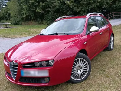 Gebraucht Alfa Romeo 159 150 PS (110 kW) 2008 Rot Kombi