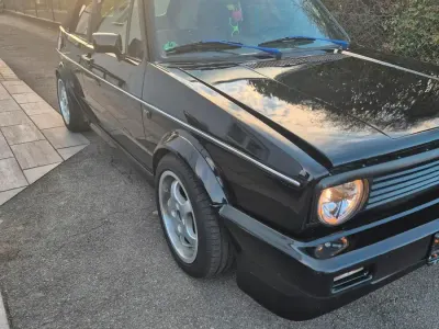 Gebraucht VW Golf Cabriolet 98 PS (72 kW) 1992 Schwarz Cabrio