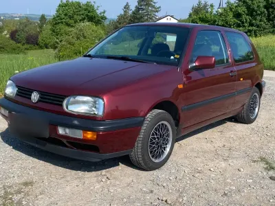 Gebraucht VW Golf III 90 PS (66 kW) 1992 Rot Kleinwagen