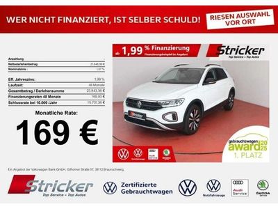 Gebraucht VW T-Roc Goal 116 PS (85 kW) 2025 Pure white SUV