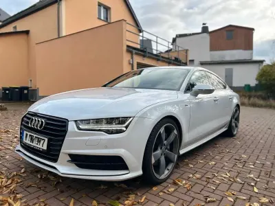 Brugt Audi A7 Sportback S-Line 320 HK (235 kW) 2015 Hvid Hatchback