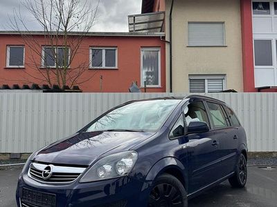 Gebraucht Opel Zafira 110 PS (80 kW) 2012 Blau Van / Kleinbus