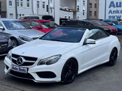 Gebraucht Mercedes E220 AMG line 170 PS (125 kW) 2013 Weiß Cabrio
