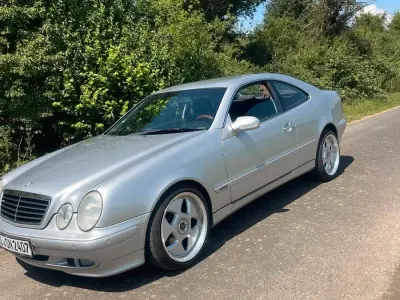 Gebraucht Mercedes CLK200 163 PS (119 kW) 2000 Silber Coupé