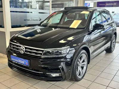 Usata VW Tiguan R-line 150 CV (110 kW) 2018 Nero SUV