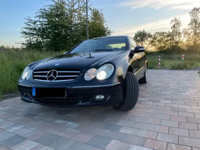 Gebraucht Mercedes CLK200 Avantgarde 184 PS (135 kW) 2007 Schwarz Coupé