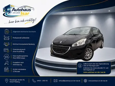 Gebraucht Peugeot 208 Active 82 PS (60 kW) 2015 Schwarz Kleinwagen