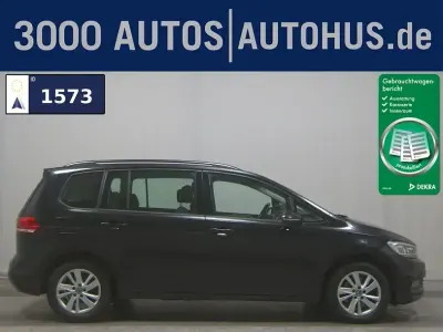 Usata VW Touran Comfortline 150 CV (110 kW) 2021 Nero Monovolume