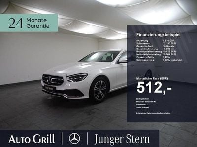 Unilack polarweiss Gebraucht 2023 Mercedes E220 Avantgarde Kombi | 44.380 € (Teuer)