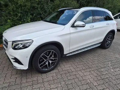 Gebraucht Mercedes GLC250 204 PS (150 kW) 2017 Diamantweiss  metalliclack SUV
