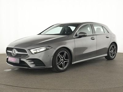 Second-hand Mercedes A180 AMG line 136 CP (100 kW) 2022 Gri Berlinǎ