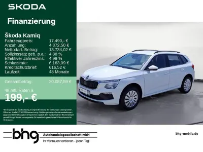 Gebraucht Skoda Kamiq Active 95 PS (69 kW) 2025 Moonweiß perleffekt SUV