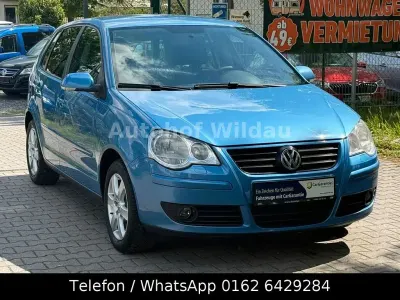 Gebraucht VW Polo United 80 PS (58 kW) 2008 Blau Kleinwagen