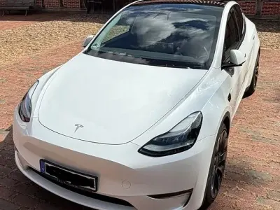 Gebraucht Tesla Model Y Performance 378 kW (514 PS) 2022 Weiß SUV