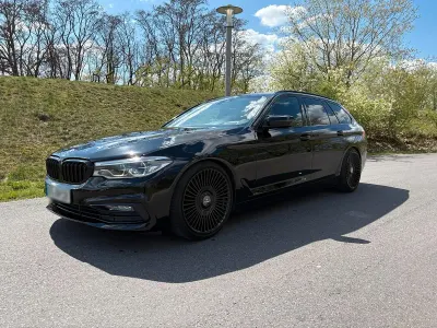 Gebraucht BMW 525 Sport Line 234 PS (172 kW) 2018 Schwarz Kombi