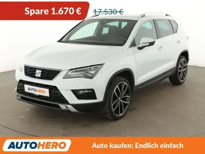 Gebraucht Seat Ateca XCELLENCE 150 PS (110 kW) 2018 Weiß SUV