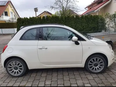 Usata Fiat 500C Star 69 CV (50 kW) 2020 Bianco Cabrio
