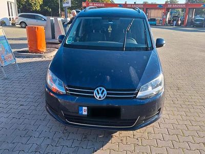 Gebraucht VW Sharan 190 PS (139 kW) 2011 Blau Van / Kleinbus