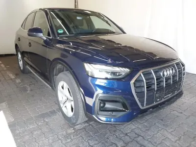 Gebraucht Audi Q5 Sportback Advanced 204 PS (150 kW) 2022 Blau SUV